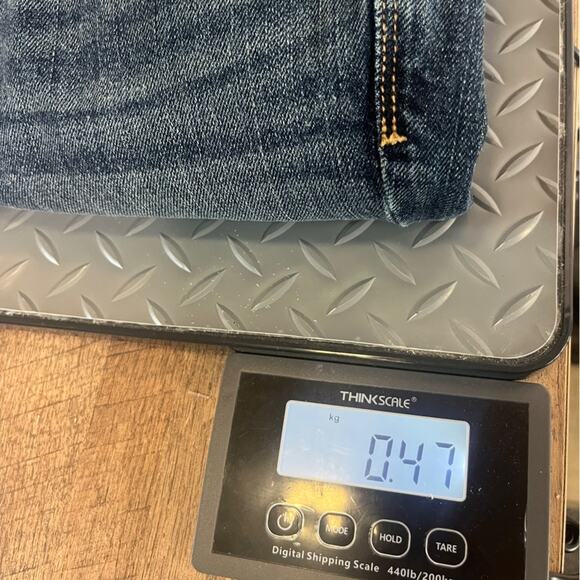 American Eagle Artist Stretch Jeans Womens Size 6 Cropped Denim Simple Casual - Picture 10 of 10